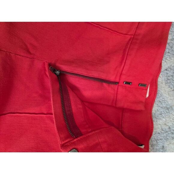 ALICE + OLIVIA Pintuck Stretch Cotton Trouser 27 $295 - Picture 10 of 10